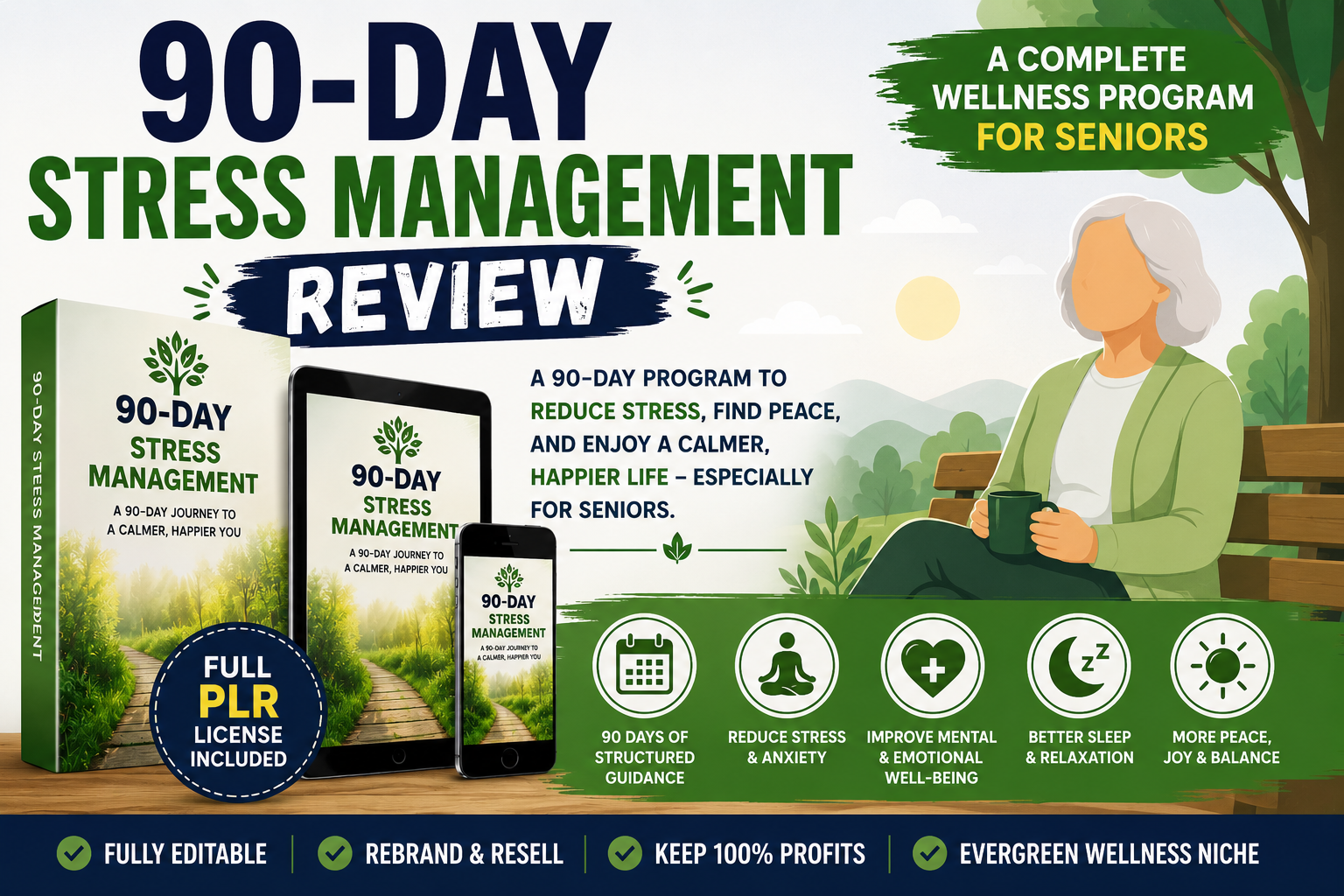 90-Day Stress Management Review | A Simple 90-Day Plan !
