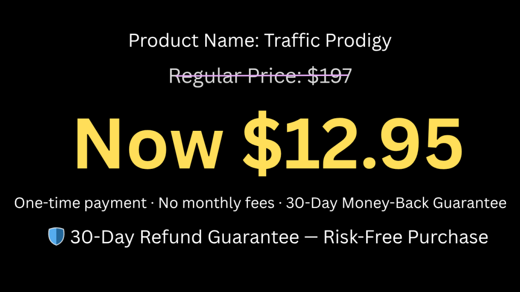 Traffic Prodigy Review